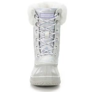 London Fog Silver Snow Boots